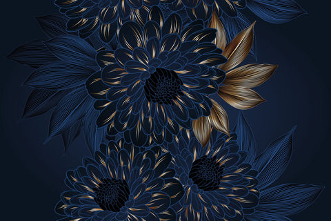 Image of Blue&Gold flower