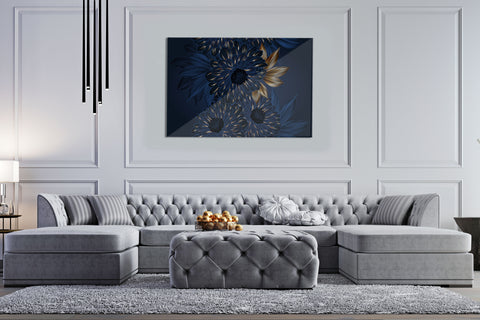 Image of Blue&Gold flower