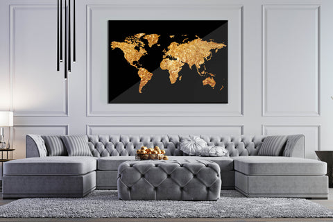 Image of Golden Worldmap