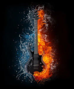 Water&Fire guitar